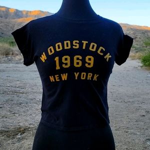 Ladies woodstock t-shirt